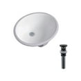 thumbnail image 1 of DROP Bath and Kitchen DR091202 Undermount Bathroom Sink Set, 1 of 3
