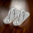 thumbnail image 3 of 2 Pack Anneau d'Agrafe en Acier Inoxydable pour les Yeux, 3 of 8