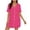 *Hot Pink, variant on VBVC Women's V-Neck Cotton-Linen Maxi Dress,Summer Sleeveless Beach Dress For Women,Ladies Ruffle Hem Dress with Pockets,White,S-2XL