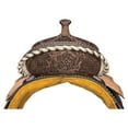 thumbnail image 2 of Schneiders Double S Reno II Pink Barrel Saddle for Horses | Brown | Size 15, 2 of 5