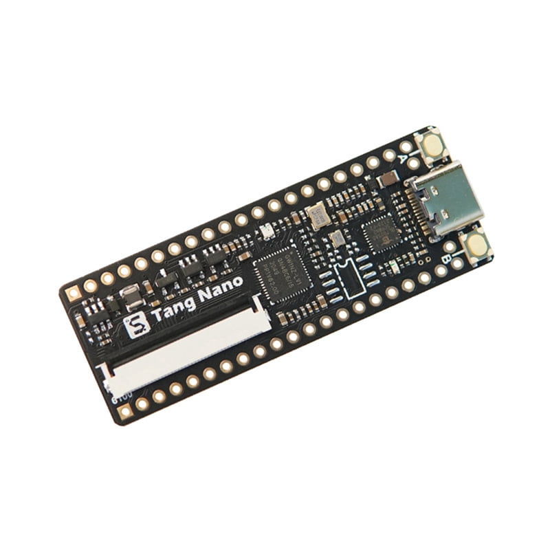 2Pcs Tang Nano Minimalist FPGA Development Board Straight Insert Breadboard Tang Nano 1K Development Board
