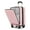 Pink, variant on 3 Piece Luggage Sets,Front Open Hard Shell 100% PC Suitcase With Double Spinner Wheels & TSA Lock