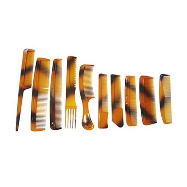 10 piece variety pack comb set