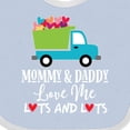 thumbnail image 4 of Inktastic Mommy and Daddy Love Me Boys Truck Boys or Girls Baby Bib, 4 of 4