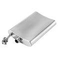 thumbnail image 3 of Stainless Steel Flask Pocket Bottle for Whiskey Liquor Wine Alcohol, Flask for Alcohol, Stainless Steel Pocket Alcohol Bottle, 3 of 8