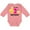 Mauve, variant on Inktastic Its My 2nd Birthday with Emojis Girls Long Sleeve Baby Bodysuit