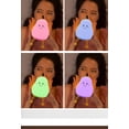thumbnail image 3 of Linda luz nocturna de silicona con forma de pera sonriente con luz LED de 7 colores, luz nocturna para niños, recargable con carga USB, mini lámpara de mesa, lámpara de noche para Chris, 3 of 5