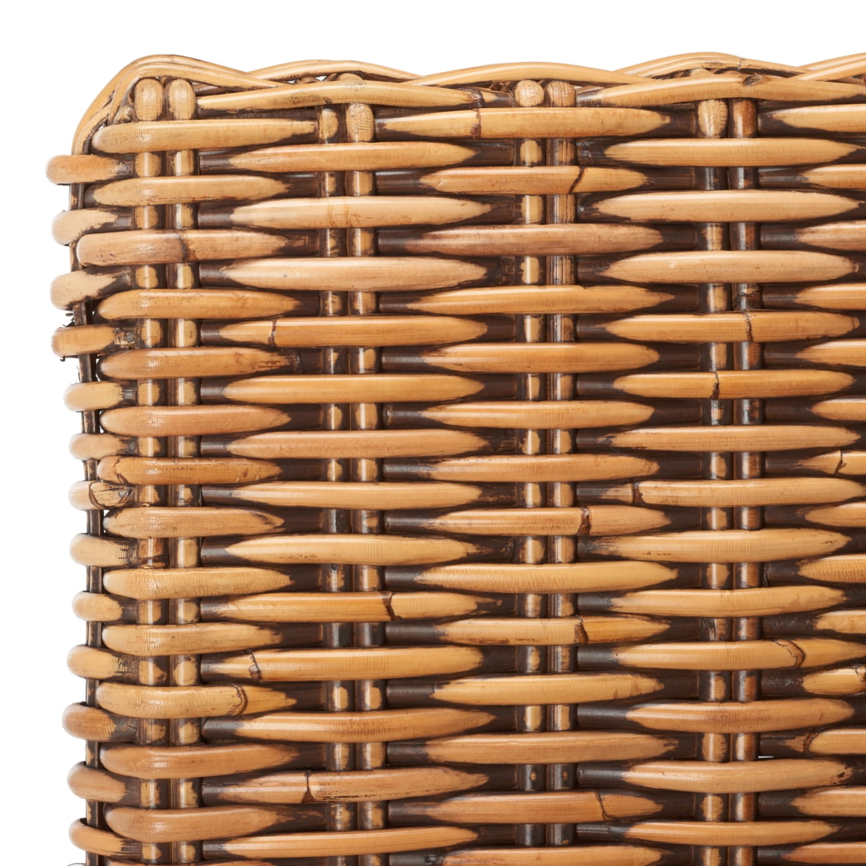 SAFAVIEH Tobie Rattan Bar Stool, Honey Brown Wash