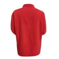 thumbnail image 7 of T Shirts For Women Womens Tops Solid Color V Neck Off The Shoulder Loose Chiffon T Top, 7 of 7
