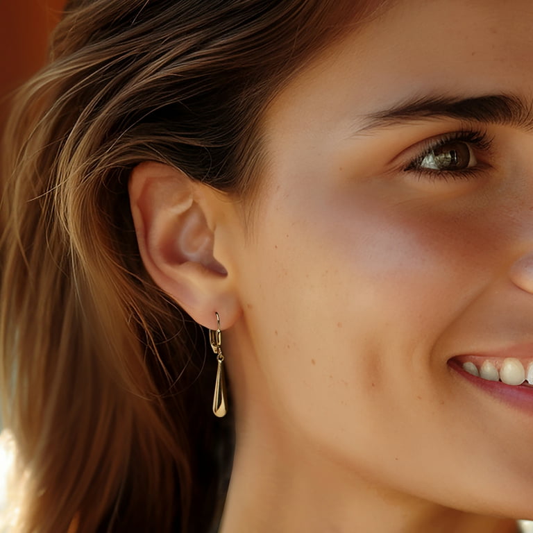 Ross-Simons 14kt Yellow Gold Teardrop Earrings, Women's