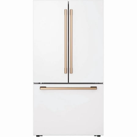 LG Studio SRFB27W3 26.5 Cu. Ft. White Counter-Depth 3-Door French Door Smart Refrigerator
