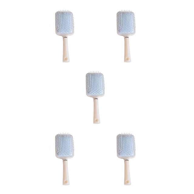 Seitruly Cepillo para el cabello, peine de moda de Color perla, peines multifuncionales delicados antiestáticos, accesorios de peluquero para Type2 NO2