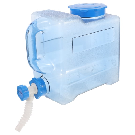 OULII Portable Outdoors Water Jug Outdoor Water Jug with Spigot Blue PC 1 Set