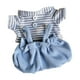 thumbnail image 5 of Ropa para muñecos de peluche de 20 cm, accesorios de tela para animales de peluche, juguetes bonitos y cómodos. Azul, 5 of 9
