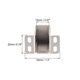 thumbnail image 2 of 4 piezas de pestillo de bloqueo solenoide electromagnético accesorios de bloqueo magnético eléctrico para cerradura de puerta de gabinete, 2 of 2