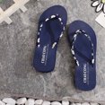 thumbnail image 6 of Black and Friday Deals 2023 Womens Clothes Clearance asdoklhq Women's Slippers,Women Summer Daisy Shoelace Flip Flops High Heel Platform Shoes Beach Shoes, 6 of 7