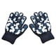 thumbnail image 5 of Qarigey 1 par de guantes para niños, exquisitas cubiertas para dedos artesanales de punto con patrón de camuflaje para usar al aire libre, Azul marino+Camuflaje 2Conjunto, 5 of 6