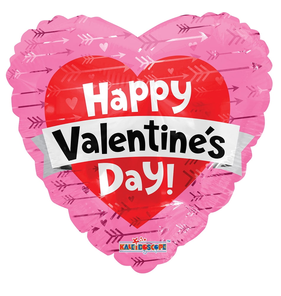 Valentine Mylar Balloons 5 Pack