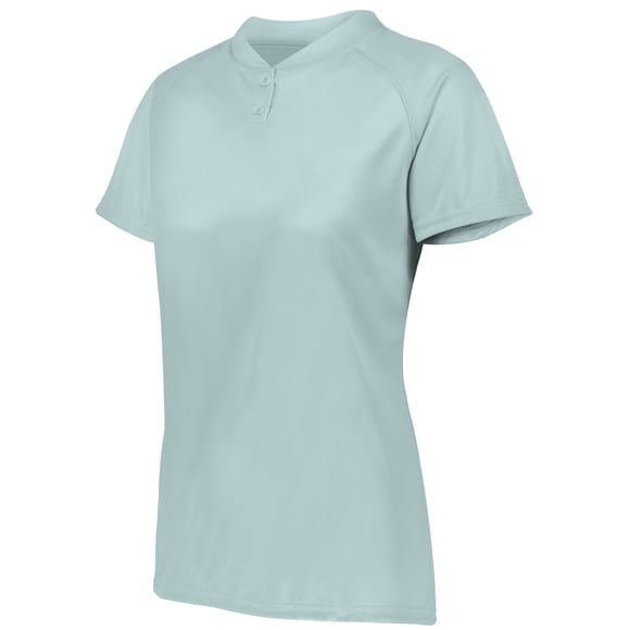 Augusta sportswear Women's Attain Wicking Two Button Softball Jersey
