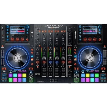 Denon DJ MCX8000 | Standalone DJ Player and Serato 4-Channel DJ