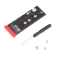 thumbnail image 1 of ABS M.2 Nvme Key M SSD To PCI- E 4X Vertical Riser Card PCI- E Riser Card, 4X Vertical Riser Card, M.2 Riser Card For M.2 2230 / 2242 / 2260/ 2280, 1 of 8
