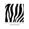 thumbnail image 4 of Rwraps White Zebra Matte Vinyl Film Wrap 59in x 1ft Vinyl Vehicle Car Film Sheet Roll, 4 of 10