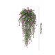 thumbnail image 3 of Guirnalda artificial de hojas de ratán - enredadera colgante de 76 pulgadas para chimenea, decoración interior en blanco, amarillo, morado, rojo, naranja, 3 of 6
