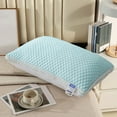 thumbnail image 2 of Vacemry Under $5 Hotel Quality Bed Pillow, Adjustable Ergonomic Sleep Support, Breathable Cool Sleeping Pillow for All Positions, Orthopedic Neck Pain Relief Cushion, 2 of 7