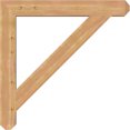 thumbnail image 3 of Ekena Millwork 5 1/2"W x 46"D x 46"H Traditional Craftsman Smooth Bracket, Western Red Cedar, 3 of 4