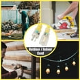 thumbnail image 5 of EP Rallonge Lumineuse Extérieure Intérieure de 3 Pi - Câble d'Extension Jaune Robuste 10/3 SJTW avec Fiche à 3 Broches Mise à la Terre pour la Sécurité, 5 of 5