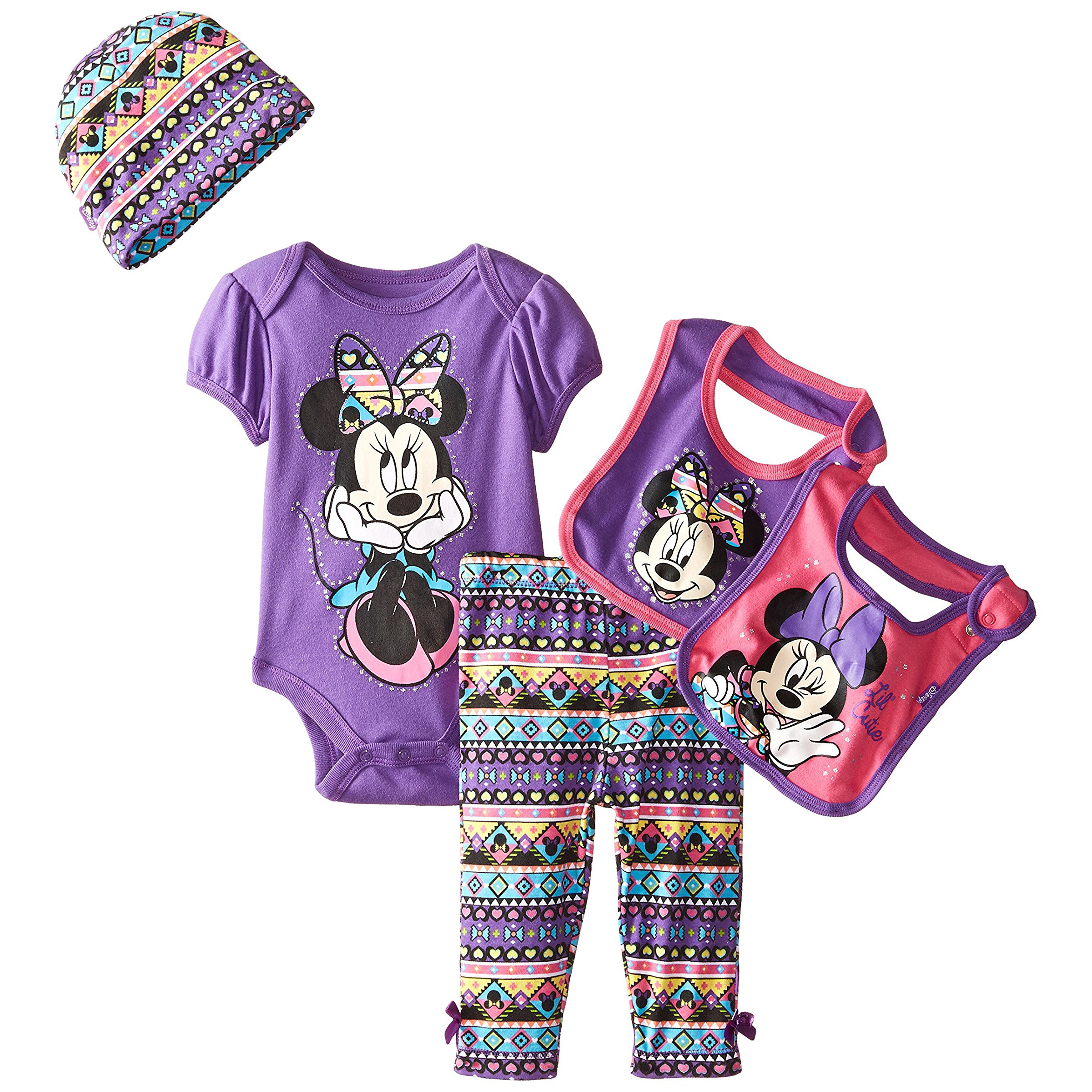 Minnie Mouse Disney Minnie Mouse Baby Girls' 5 Piece Layette Gift Set