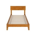 thumbnail image 5 of Richmond Full Solid Wood Low Profile Platform Bed in Light Toffee, 5 of 10
