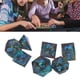thumbnail image 4 of Dados Poliédricos, Dados De Juego De Mesa Multiusos De Alto Equilibrio 7 Uds. Número Claro Para Juego De Rol ANGGREK Otros, 4 of 8