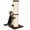 Brown, variant on PAWSCRAT Cat Scratching Post 32 Inch High, 5.5 Inch Large Diameter Natural Sisal Cat Scratch Post,Protect Your Furniture, Scratch-Resistant and Durable Tall Cat Scratcher for Indoor Cats, Yellow