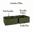thumbnail image 4 of RiverRidge Kids 24in 4-Tier Ladder Shelf Toy Organizer, Book Storage, and 2 Olive Bins, 4 of 9