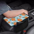 thumbnail image 4 of FUIALDOLG Auto Center Console Cover Pad for Interior, Breathable Storage Pockets on Both Sides Car Center Console Cover for Sedan Car Armrests Storage Cover, Tropical Hibiscus Floral Pattern, 4 of 6