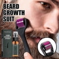 thumbnail image 2 of Beard Growth Spray Kit with Roller Extra Strength Hair Thickening Spray Fuller Facial Hair Growth, 2 of 5