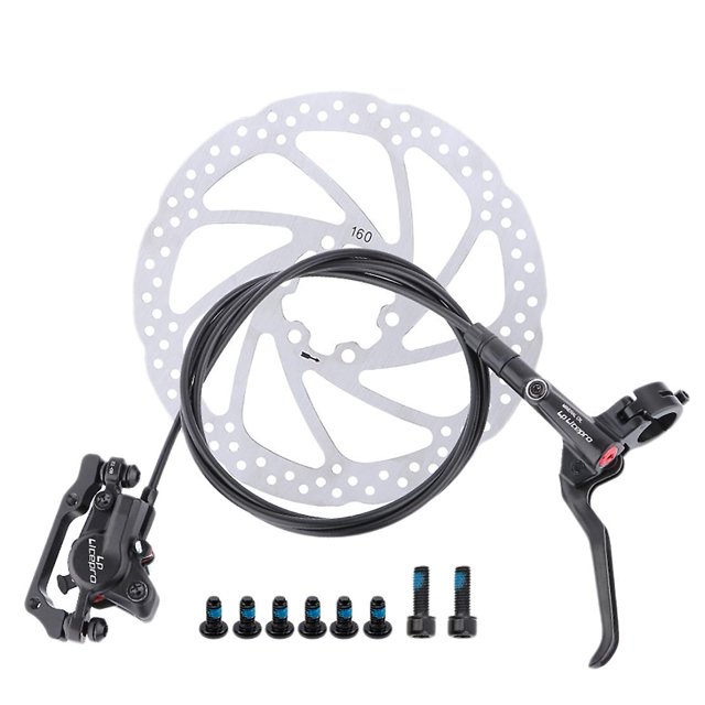 Litepro Mtb freno de disco de aceite para bicicleta 1000/1600mm calibrador de rotor hidráulico, f Afortunado Sencillez