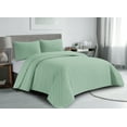 thumbnail image 1 of Swift Home Ultra Soft Pinsonic Quilt Set – Lightweight, Hypoallergenic, All-Season Bedding, 1 of 4