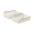 thumbnail image 4 of CoudarTitie 2Pcs Under Desk Drawer Organizers Closet Kitchen Under Shelf Storage Baskets 35x38x12cm, 4 of 7