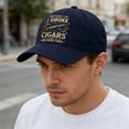 thumbnail image 6 of Deeceymbur Soft Top Solid Color Washed Baseball Cap Adjustable Curved Brim Sun Protection Spring Summer Men Women, 6 of 8