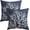 Navy Blue-1, variant on Summer Red Starfish Pillow Covers 18x18 Inch Set of 2 Beach Sea Coral Throw Pillowcase Cotton Linen Square Decorative Nautical Coastal Themed Cushion Cover for Sofa Bedroom Indoor Outdoor Party