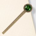thumbnail image 4 of St. Patrick's Day Antique Bronze Lace Bookmark - Gift for Book Lovers and Readers, 4 of 5