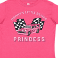 thumbnail image 4 of Inktastic Mommy's Racing Princess Pink Race Car Boys or Girls Toddler T-Shirt, 4 of 5