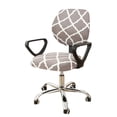 thumbnail image 2 of SAYFUT Stretch Round Bar Stool Chair Covers Armless Seat Cushion Slipcover Protector, 2 of 4