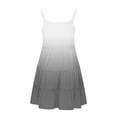 thumbnail image 7 of Efsteb Summer Dress for Girls Casual Ssleeveless Boho Strap Sling Dress Loose Comfy Tiered Cami Beach Dresses (Gray,9 Years), 7 of 7