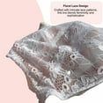 thumbnail image 3 of BIMEI Women’s Lace Pocket Bra for Breast Forms | Mastectomy Prosthesis Bra with Underwire & Sheer Lace | Ideal for Silicone Breast Forms, White, 34, 3 of 4
