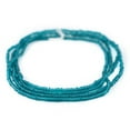 thumbnail image 3 of The Bead Chest Teal Matte Glass Seed Beads (3mm) - 24 inch Strand of Quality Glass Beads, 3 of 4