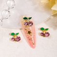 thumbnail image 3 of dianhelloya Nail Decoration 10pcs Cherry Beauty Nail Art s Sparkling Ins Style Three-dimensional Alloy Decorations for Nails Jewelry, 3 of 7