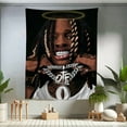thumbnail image 2 of Rapper King Cool Von Hippie Wall Hanging Tapestries Bohemian Wall Tapestries Mandala INS Home Decor Gift, 2 of 6
